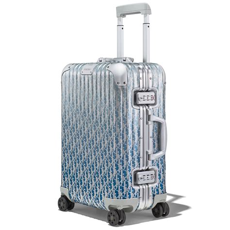 dior luggage set.